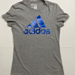 Gray Adidas Classic Tee